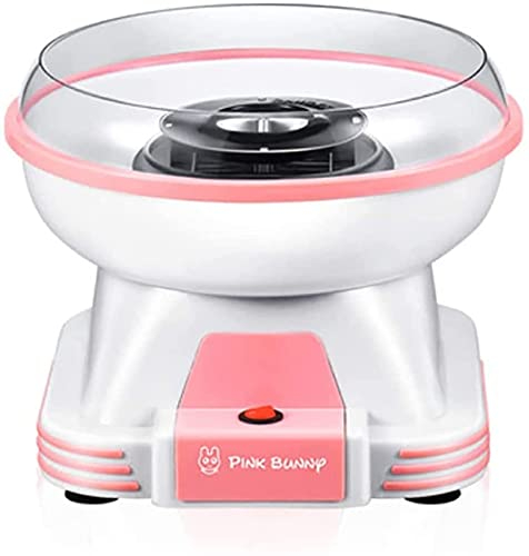 NCRD Cotton Candy Machine, Homemade Cotton Candy Maker for Birthday Family Party, Mini Candy Floss Machine with Cones and Sugar Scoop