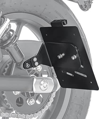 Seitlicher Kennzeichenhalter für Chopper Cruiser Retro Universal Craftride LH3