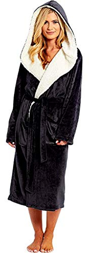 Alueeu Bademantel Damen Frottee Große Größen Lang Kurz Mit Kapuze Ohne Saunamantel Hausmantel Frotteemantel Negligee Bathrobe Morgenrock Kimono Pyjama Morgenmantel Nachtwäsche Bademäntel Bathrobe