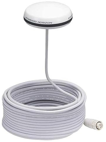 STANDARD_HORIZON NF-200 Antena Activa GPS Externa. Montaje sobre Soporte O sobre Superficie, Unisex-Adult, Multicolor