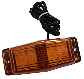 Nebelscheinwerfer 1x Gelbe -LKW-Kühlergrillleuchten Für DAF-Kühlergrilllampe Für Scania-Kühlergrillleuchten Man DRL Für LKW Für Iveco-Kühlergrillleuchten DRL