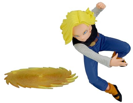 Banpresto Figura de Acción Android 18 Dragon Ball Z - Gxmateria 13 cm - Multicolor BP89294P - Figura Coleccionable - Ideal para los fanaticos del Anime.