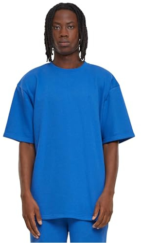 Urban Classics Herren T-Shirt Light Terry T-Shirt Crew, lässiges T-Shirt für Männer, Oversized Fit, Streetwear