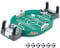 Interaktives TischfußBallspiel, Desktop Spielzeug Tisch FußBall Kit, Mini Tischkicker Mit 6 FußBäLle, Innen 2-Spieler-Party-Tischkicker-Spielzeug-Geschenk für Kinder Erwachsene