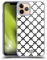 Head Case Designs X Marks Schwarz-Weiss Muster Softgelhülle Kompatibel Mit Apple iPhone 11 Pro Und Kompatibel Mit Magsafe Zubehör