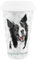World's Best Border Collie Dog Ceramic Travel Mug - Novelty Gifts for Dog Mums - Reusable Silicone Lid Double-Walled Insulated Hot/Cold Drinks Tea Coffee Cup