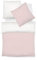 liebling Halbleinen Bettwäsche 200 x 200 + 2 x 80 x 80 cm, Farbe pink-Creme, Bettbezug aus 50% Leinen & 50% Baumwolle, kühlend & atmungsaktiv, waschbar 60 Grad, Ökotex 100