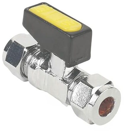 ODSUPPLIES - Pack of 2-8mm Mini Lever Gas Ball Valve | Also Available in 8mm, 10mm, 15mm