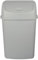 Jolie Max 55L Extra Large Recycling Bin with Swing Lid – Plastic Dustbin with Flip Top Lid - Ideal for Home and Office Waste Management - Easy to Clean, Recycle Rubbish Bin. (GREY)