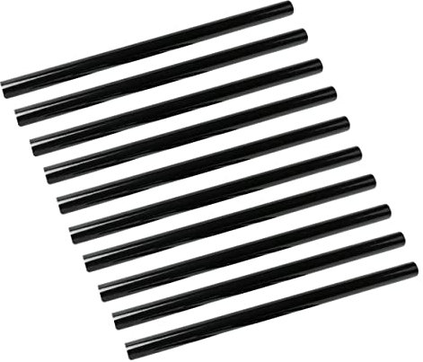 OHPHCALL 10pcs Black Hot Glue Sticks 11mm x 270mm High Adhesive DIY Craft Supplies for DIY Projects and Repairs