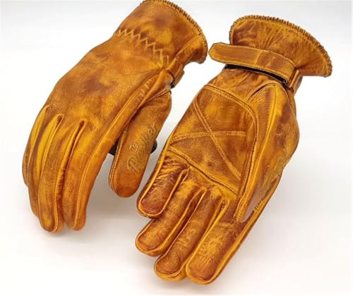 Rokker McAllen Motorradhandschuhe (Hellbraun), XXL