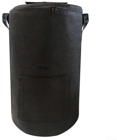 Sacs poubelle à compost - Grand sac à compost - Sacs à compost de jardin - Poubelle de jardin - Noir