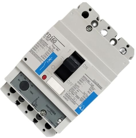 OJJHO Interruttore di Protezione del Circuito magnetotermico trifase FD160 3P 80A