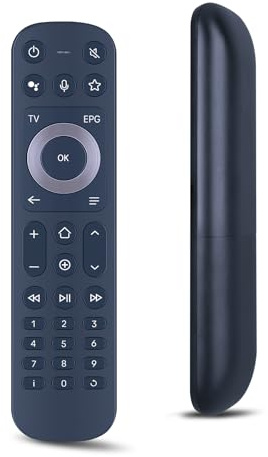 RYQIF Télécommande de rechange adaptée pour MagentaTV One (2ème génération) Android TV Box t4hiu2206/35KA (ne convient pas pour la version de mise à jour)