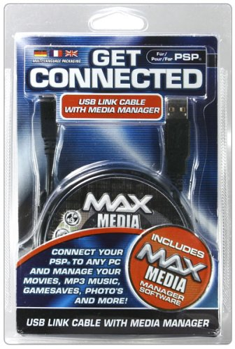 PSP - Get Connected USB Link Kabel inkl. Media Manager