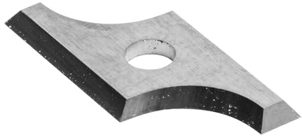 ENT 00545 Viertelstab-Wendemesser HW, R 8 mm