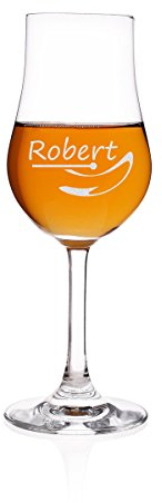 Whiskyglas 185 ml Destillatglas Classic mit Namens und Gravur Tasting Glas - Geschenkidee zum Geburtstag