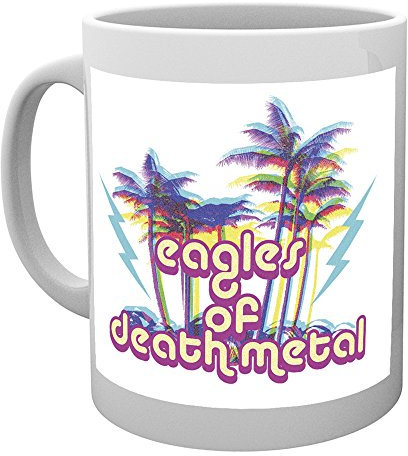 GB Eye Eagles of Death Metall Eisen auf Becher, Mehrfarbig
