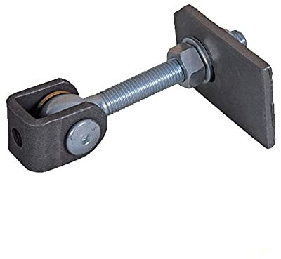 Gond charnière réglable M20 2 dimensions à souder sur poteau et vantail