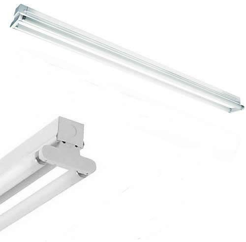 GTV LED-Lichtleiste 1x2x60cm, 1x58W, 2x58W (2x60cm=2x10W), Indoor, LED, Multicolor, Fernbedienung, 116W, Stahl, Linear, Lichtkette