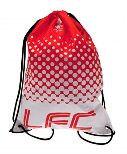 Official Liverpool Football Club Gym School Bag Red Crest Fan Gift Fade Design