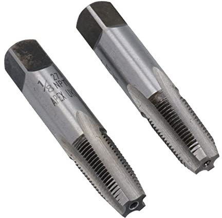 1/8 x 27 NPT Imperial Tungsten Steel Taper and Plug Set TD080