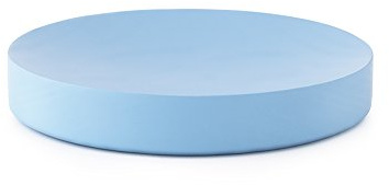 Norman Copenhagen Moon Deko Schale, Holz, puderblau, H:2.8xØ:18cm