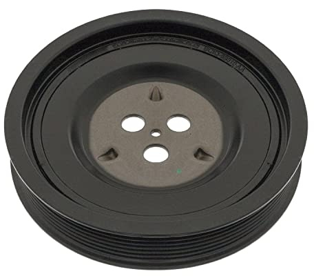 febi bilstein 49565 Riemenscheibe (entkoppelt) für Kurbelwelle, 1 Stück | Kompatibel mit: FORD TRANSIT Bus, TRANSIT Kasten, TRANSIT Pritsche/Fahrgestell