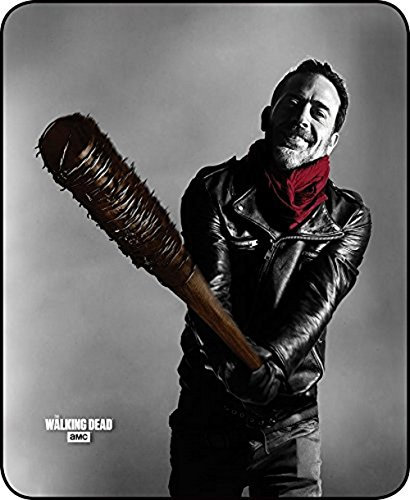 The Walking Dead Überwurfdecke, Plüsch-Fleece, Negan und Lucille, 114,3 x 152,4 cm