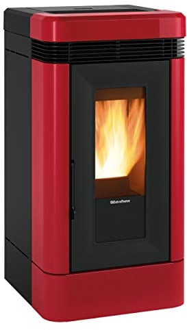 Extraflame 1283250 Lucia Plus Pelletofen Bordeaux/A+