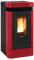 Extraflame 1283250 Lucia Plus Pelletofen Bordeaux/A+