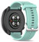 SeaFicco Cinturini in Silicone Compatibile con Polar Pacer/Ignite 2 /Ignite/Unite, Universale 20mm Cinturino di Ricambio Cinturini dell'orologio a Sgancio Rapido Sportivo (S, Verde Acqua)