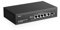 YuLinca 6 Port Gigabit PoE Switch, 4 PoE 1 Uplink 1 SFP, 100/1000Mbps, IEEE802.3af/at, Max 65W, Port-based VLAN, 250m PoE Extend, Fanless Unmanaged Ethernet Switch