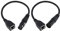 EMSea 2 stücke XLR 3 Pin Female & Male auf RJ45 Female Adapter Converter Verlängerungskabel Anschlusskabel XLR Adapterkabel LED Controller Converter Kabel 30CM