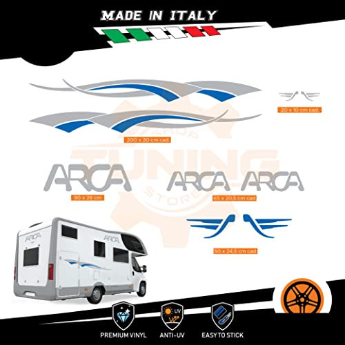 Generico Kit Adesivi Camper Arca - Versione R