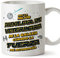 MUGFFINS Tazas para AUXILIAR DE VETERINARIA mujer - En Español - Mejor de la Galaxia Cuando Fuerza me Acompaña - 11 oz / 330 ml - Regalo original y divertido