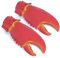 Lustige Hummer-Handschuhe Riesige Craw Hands Waffe Festival Cosplay Halloween Kostüm Zubehör Fidget Finger Requisiten Spiel Party Spielzeug, Rot/Ausflug, einfarbig (Getaway Solids), Einheitsgröße