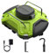 Robot pulitore per Piscine Doppio Motore Senza Fili Pulisci Foglie Robot Automatico con Blocco del Filtro/Funzione di parcheggio Automatico a Batteria scarica per Piscina Interna/Esterna