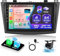 [2025 Upgrade 8 Core 4G+64G] Hikity 9 Android 15 Dashboard Radio Kit für Mazda 3 2009-2013 Autoradio mit CarPlay Android Auto Wireless WiFi GPS BT5.0 59UI 32DSP RDS Mic Rückfahrkamera