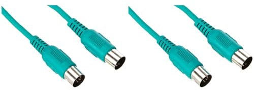 Adam Hall Cables 3 STAR MIDI 0075 GRN - Cavo MIDI 0,75 m verde (Confezione da 2)