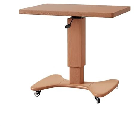 HASMI Tavolino Tavolino in legno, tavolo elevatore in ciliegio, tavolino for la casa, tavolo da tè mobile for soggiorno con scrivania in legno Tavolino da Salotto