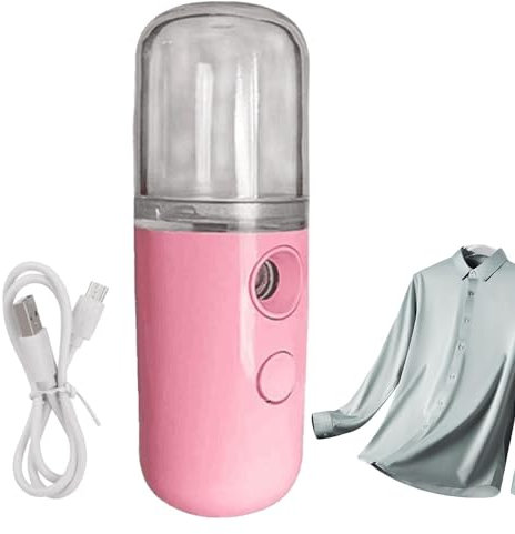 Easy Care Sunshine 15s Heat Up Minis Travel Steamer, Rechargeable Handheld Clothes Steamer With 100ml Detachable Water Tank, Portable Fabric Steam Iron, Cordless Battery Operated For Travel Home