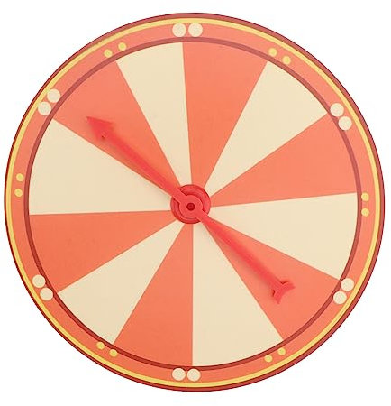 Hohopeti 1 Set Turntable Draw Game Wheel Set Teaching Activities Rotary Props Wheel Toy Toys Party Raffle Wheel Prize Wheel with Stand Turntable Toy Game Turntables Plastic