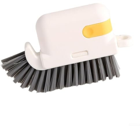 Bürste mit harten Borsten zur gründlichen Reinigung von Heizkörpern und schwierigen Stellen (gelb)