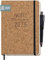 Häfft® Wochen-Notiz-Kalender 2025 A5 Kork + Faber-Castell Kugelschreiber Poly Ball - Buchkalender, Terminplaner Notiz-Timer, Wochenkalender, Organizer, Terminkalender mit Einstecktasche