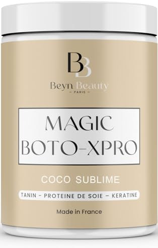 Beyn Beauty® Magic Boto-xpro Haarpflege I Haar-Boto-xpro Pflege für geschädigtes Haar – spendet Feuchtigkeit, repariert und stärkt das Haar Keratin – Made in France (Coco - Monoi)
