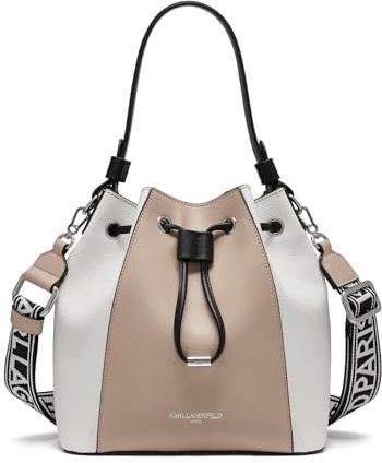 KARL LAGERFELD Paris Adele Sac seau pour femme, Taille unique
