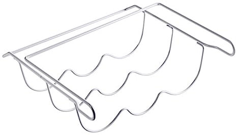 VICASKY Iron Craft Refrigerator Wine Rack Storage Organizer for Beer and Beverage Bottles Space-saving Design for Easy Access for Home and Kitchen Use