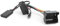 Pizgear 59,1-Zoll-Bluetooth 5.0-Kabel, for Adapter mit Mikrofon for Telefon, for E60 E63 E64 E65 E66 E87 E60, for, E60-Zubehör, for, Radio-Zusatzeingangskit E60 Radioantennenadapter