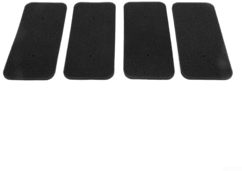 Confezione da 4 filtri in spugna progettati per adattarsi a Hoover Candy modello 40006731 e asciugatrici compatibili